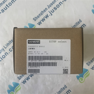 SIEMENS 6EP1961-2BA00 SITOP select Diagnostics module 4-channel input: 24 V DC/40 A output: 24 V DC/4x 10 A Level adjustable 2-10 A
