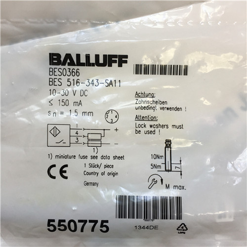 BALLUFF BES0366 BES516-343-SA11 Switch