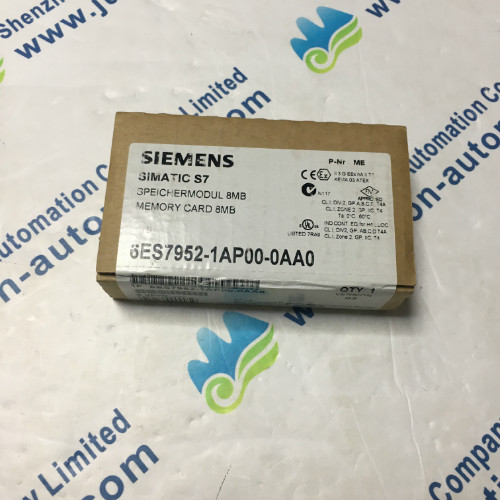 Siemens 6ES7952-1AP00-0AA0 SIMATIC S7, RAM Memory Card for S7-400, long design, 8 Mbyte