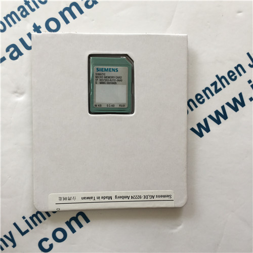 SIEMENS 6ES7953-8LF31-0AA0 SIMATIC S7, Micro Memory Card for S7-300/C7/ET 200, 3, 3V Nflash, 64 KB
