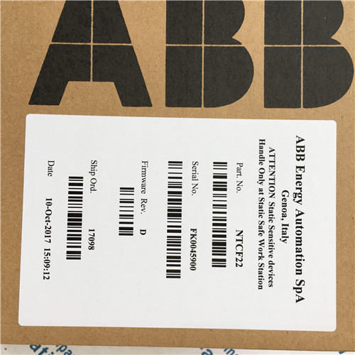 ABB PLC switch output module NTCF22 