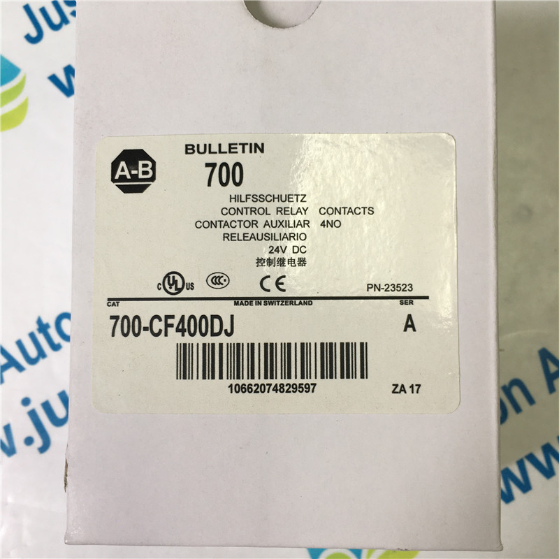 Allen Bradley control relay 700-CF400DJ