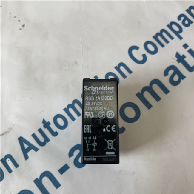 Schneider RSB1A120BD Harmony, Interface plug-in relay