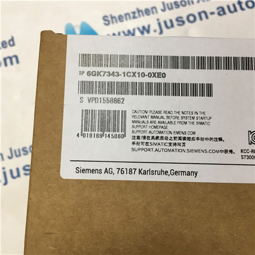 Siemens 6GK7343-1CX10-0XE0 Communications processor CP 343-1 Lean for connection of SIMATIC S7-300 to Industrial Ethernet via TCP/IP and UDP,