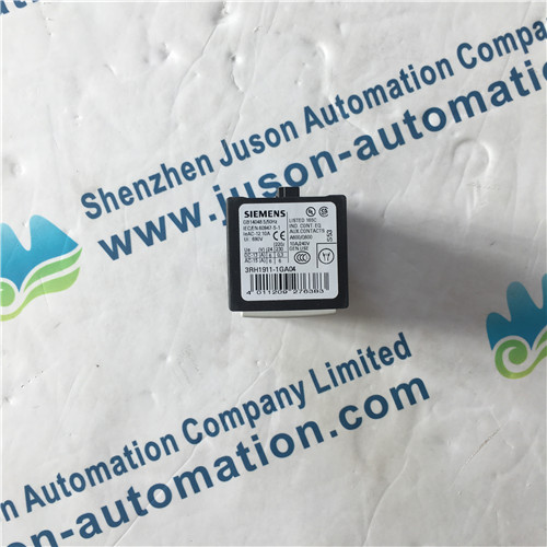 Siemens 3RH1911-1GA04 Auxiliary switch block, 44 E, 4 NC EN 50011 Screw terminal for contactor relays, 4-pole