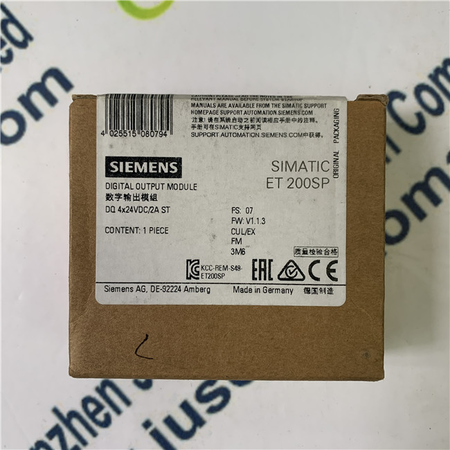 SIEMENS 6ES7132-6BD20-0BA0 SIMATIC ET 200SP, digital output module