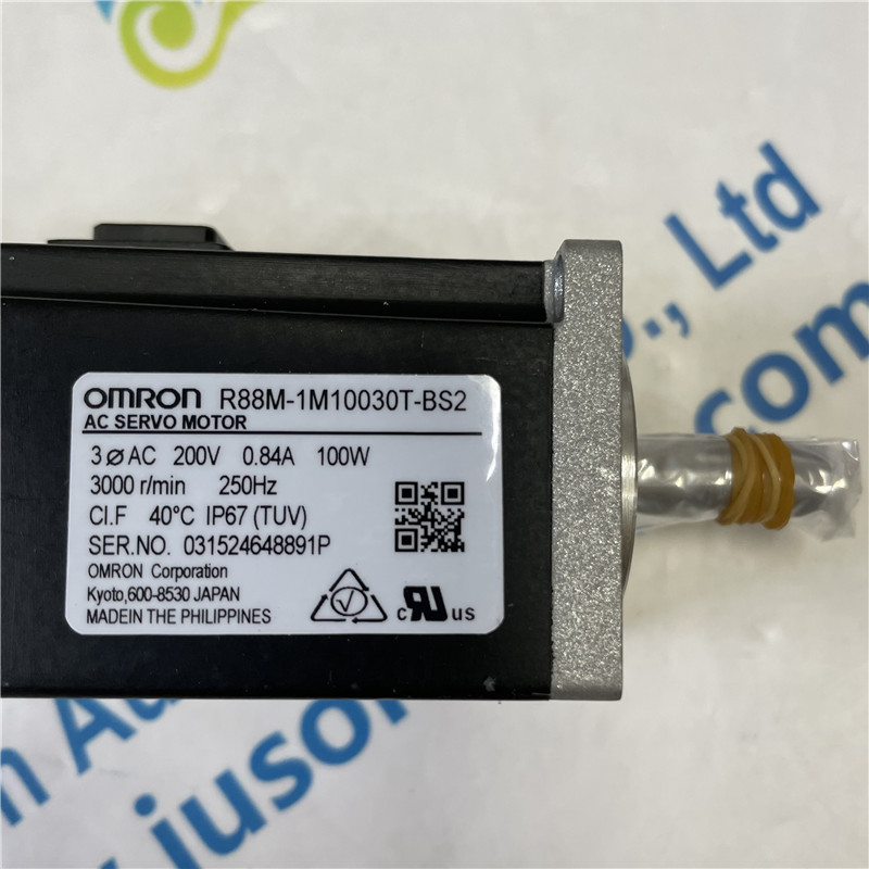 OMRON Servo Motor R88M-1M10030T-BS2
