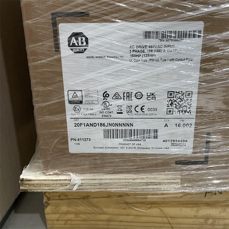 Allen Bradley inverter 20F1AND186JN0NNNNN