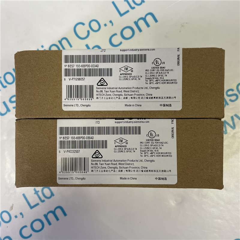 6ES7193-6BP00-0DA0 ET 200SP Base Unit 6ES71936BP000DA0 New in Box with Warranty 6ES7193-6BP00-0DA0 ET 200SP Base Unit 6ES71936BP000DA0 New in Box with Warranty