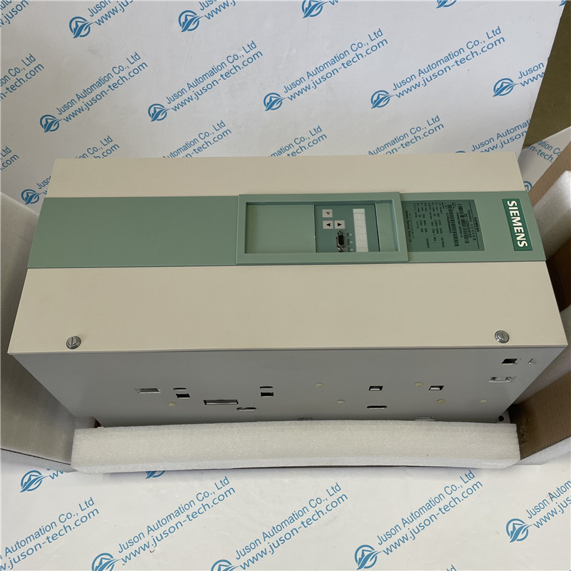 SIEMENS DC Governor 6RA7081-6GV62-0 SIMOREG DC Master rectifier, with microprocessor for four-quadrant drives Circuit (B6) A (B6) C input: 575 V 3 AC, 332 A controllable: 