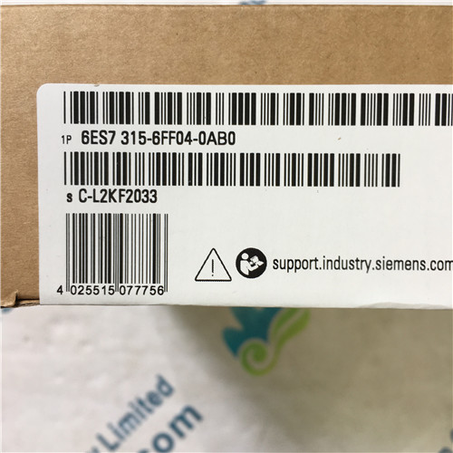 Siemens 6ES7315-6FF04-0AB0 SIMATIC S7-300, CPU 315F-2DP Fail-safe module with MPI Integr. 