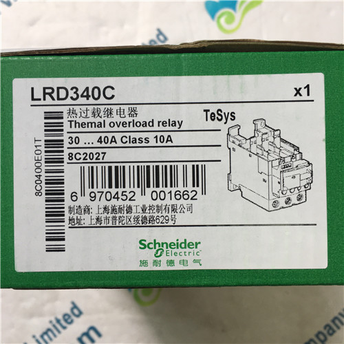 Schneider LRD340C thermal relay