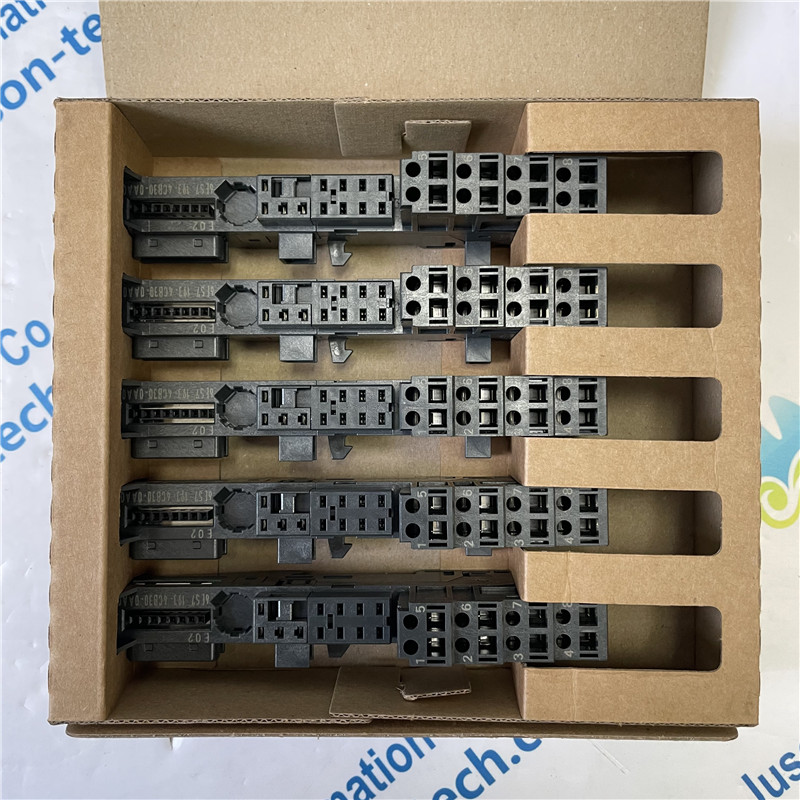 SIEMENS module 6ES7193-4CB30-0AA0 SIMATIC DP, 5 terminal modules TM-E15C24-01 for ET 200S for electronic modules 15 mm width