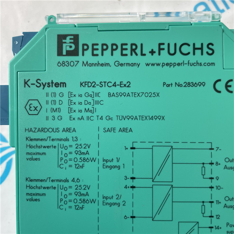 PEPPERL+FUCHS safety barrier KFD2-STC4-EX2