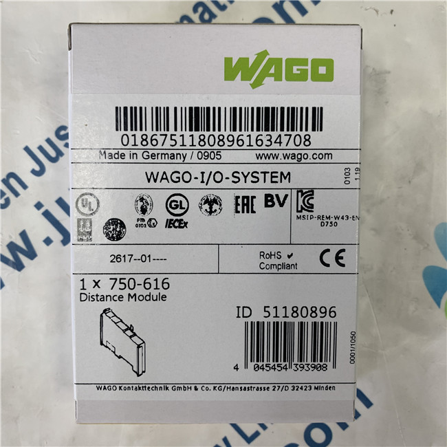 WAGO 750-616 Input and output modules