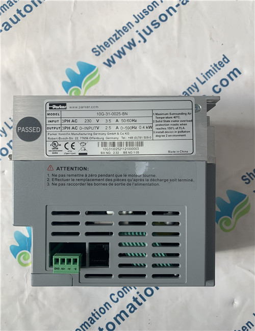 Parker 10G-31-0025-BN Frequency converter