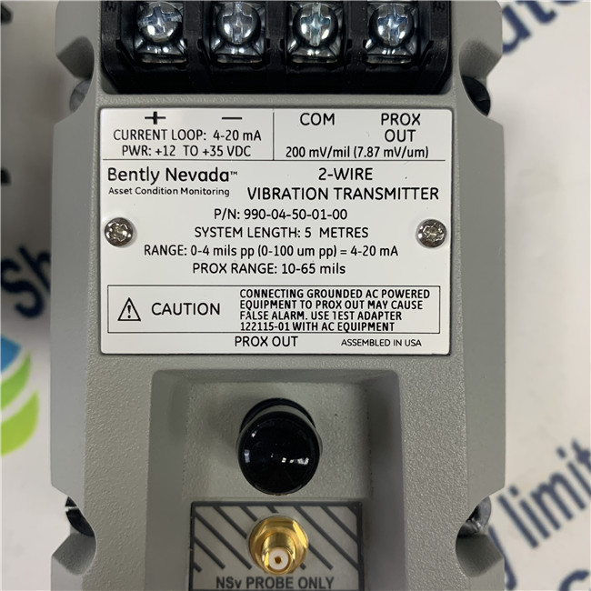 BENTKT 990-04-50-01-00 Vibration Proximitor