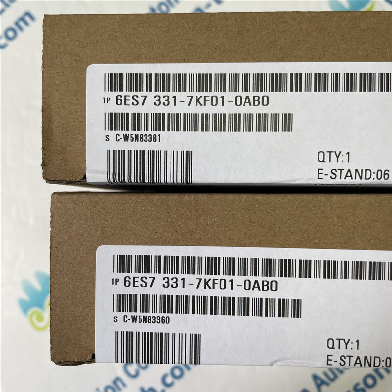 SIEMENS PLC module 6ES7331-7KF01-0AB0 SIMATIC S7-300, ANALOG INPUT SM 331, OPTICALLY ISOLATED, U/I/THERMOCOUPLE/RESISTANCE INTERRUPT, DIAGNOSTICS; 