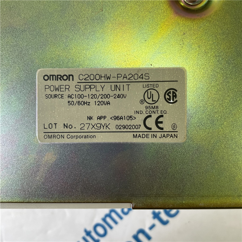 OMRON Power Module C200HW-PA204S
