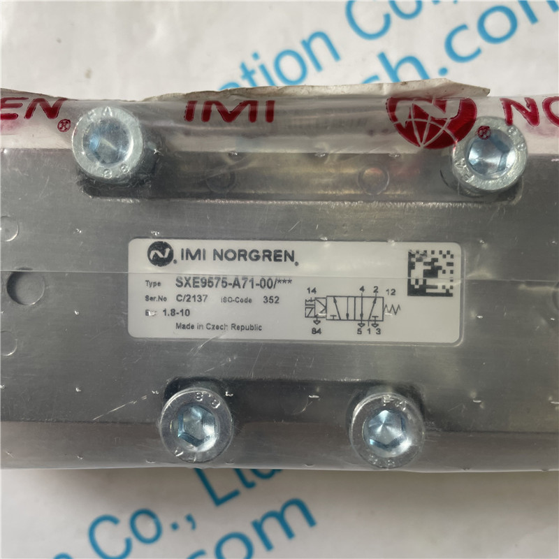 Norgren solenoid valve SXE9575-A71-00-23N