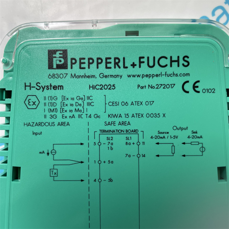 Pepperl+Fuchs safety barrier HIC2025