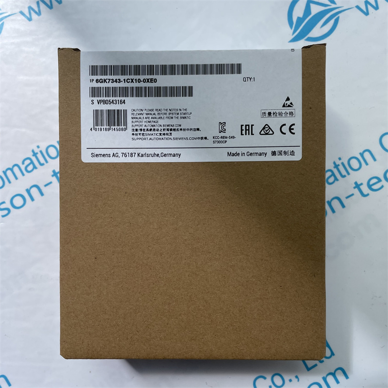 SIEMENS communication processor module 6GK7343-1CX10-0XE0 communications processor CP 343-1 Lean for connection 