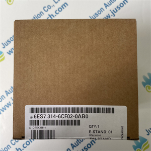 SIEMENS PLC module 6ES7314-6CF02-0AB0 SIMATIC S7-300, CPU 314C-2DP COMPACT CPU WITH MPI, 24 DI/16 DO, 4AI, 2AO, 1 PT100, 4 FAST COUNTERS (60 KHZ)