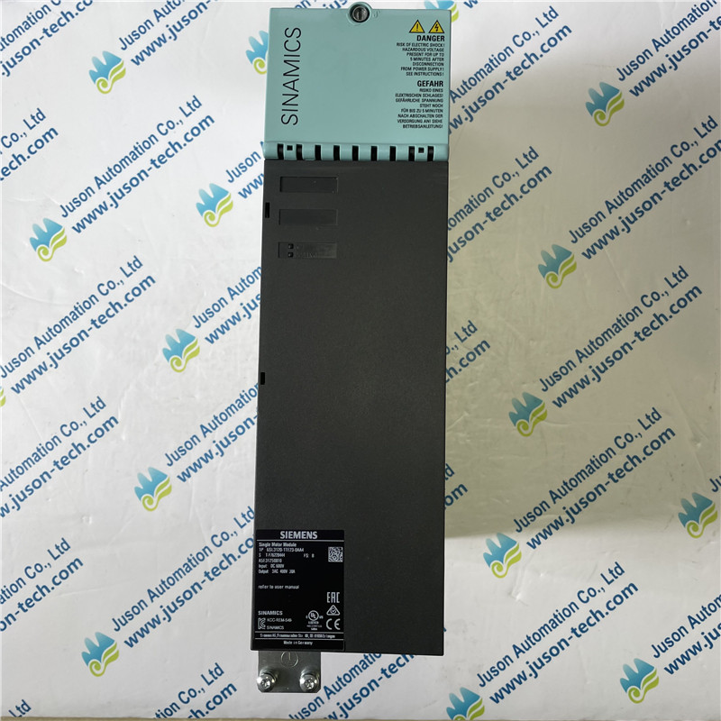 SIEMENS inverter 6SL3120-1TE23-0AA4 SINAMICS S120 Single Motor Module input: 600 V DC output: 