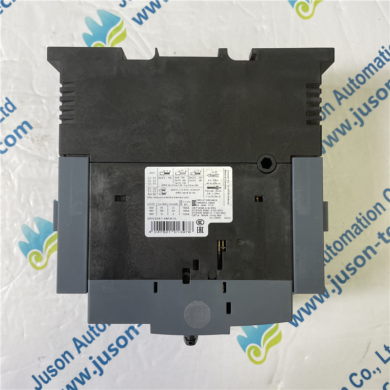 SIEMENS plastic case circuit breaker 3RV2041-4MA10 Circuit breaker size S3 for motor protection, CLASS 10 A-release 80...100 A N-release 1300 A 
