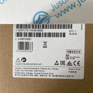 SIEMENS central processor module 6ES7215-1HG40-0XB0 SIMATIC S7-1200, CPU 1215C, compact CPU, DC/DC/relay, 2 PROFINET ports, onboard I/O: 