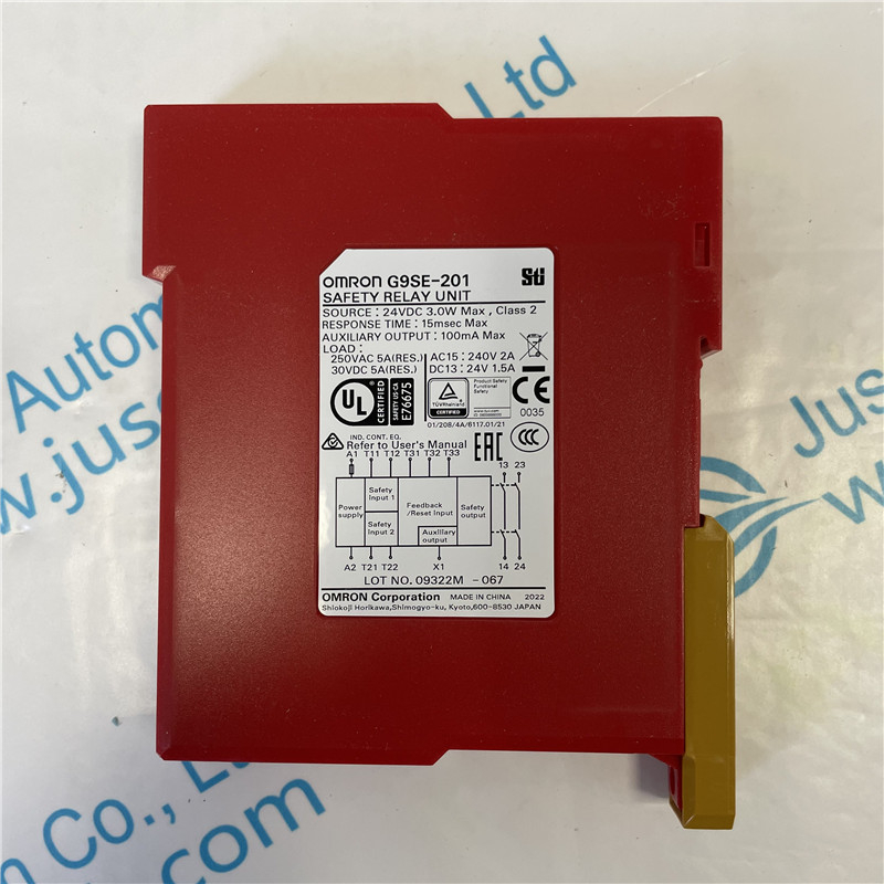 OMRON Safety Relay G9SE201 Buy OMRON Safety Relay, G9SE201, Safety