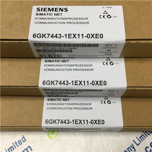 Siemens 6GK7443-1EX11-0XE0 communications processor CP 443-1 for connection of SIMATIC S7-400 to industrial Ethernet via ISO/TCP/IP and UDP, 
