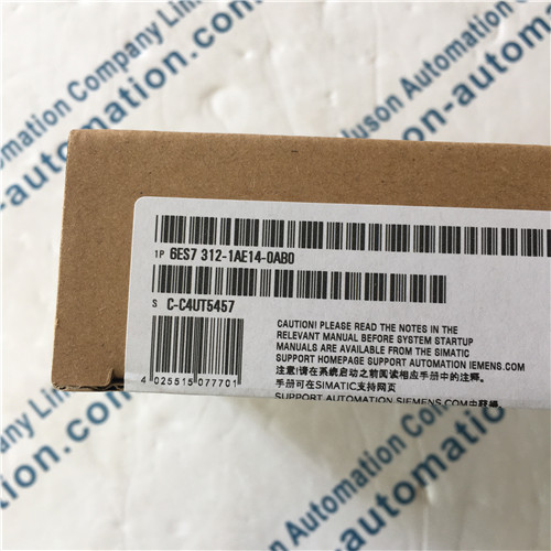 Siemens 6ES7312-1AE14-0AB0 SIMATIC S7-300, CPU 312 Central processing unit with MPI, Integr. power supply 24 V DC, Work memory 32 KB, Micro Memory Card required