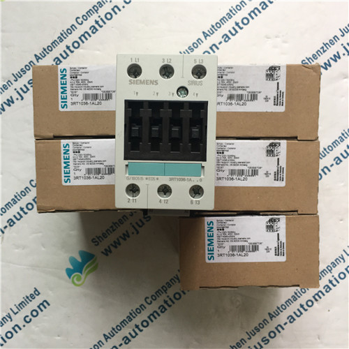 Siemens 3RT1036-1AL20 Power contactor, AC-3 50 A, 22 kW / 400 V 230 V AC, 50 / 60 Hz, 3-pole, Size S2, Screw terminal