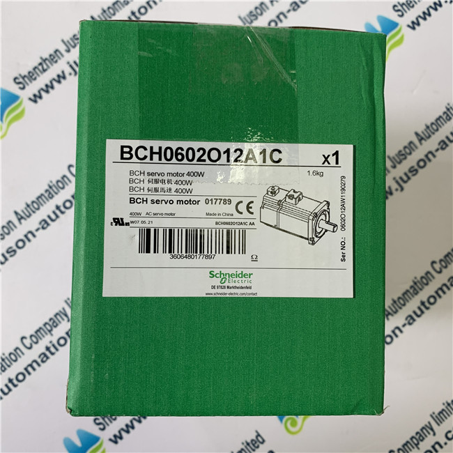 Schneider BCH0602O12A1C servo motor BCH, no oil seal, w key, 20-bit encoder, w/o brake-straight con