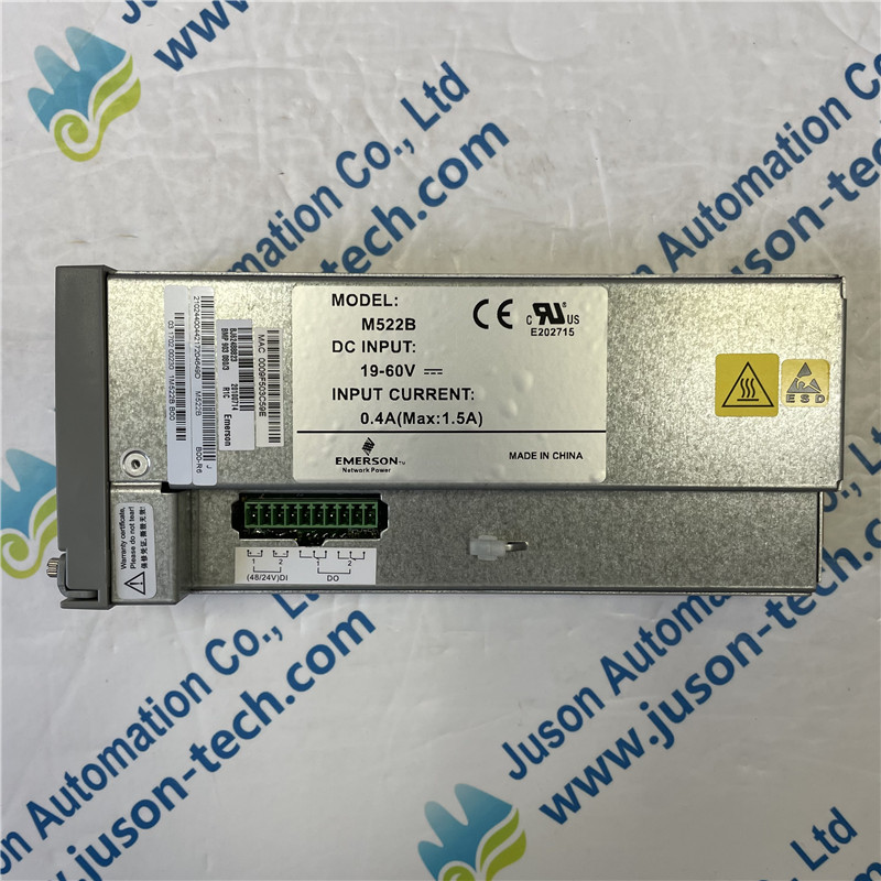 EMERSON DC screen communication power monitoring module M522B