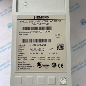 SIEMENS variable frequency governor 6SE7021-0EA61