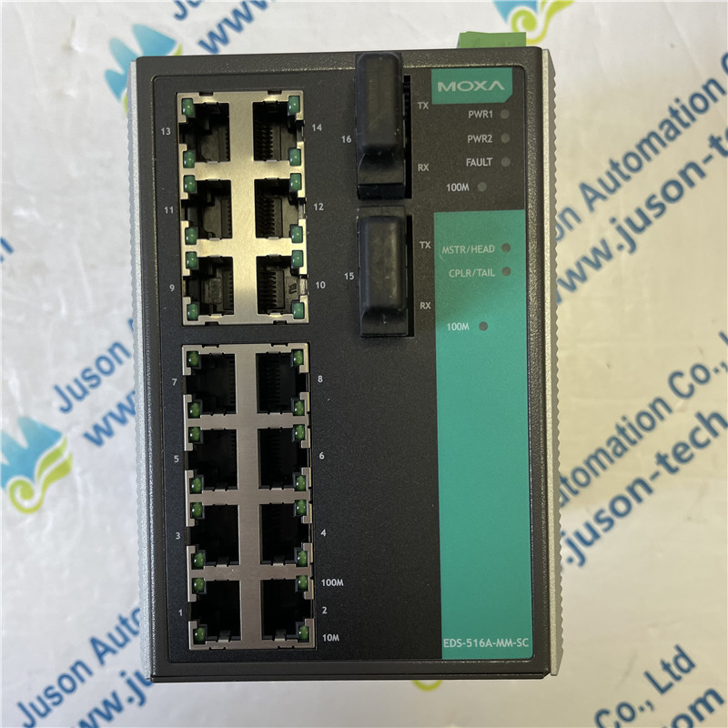 MOXA Industrial Ethernet Switch EDS-516A-MM-SC