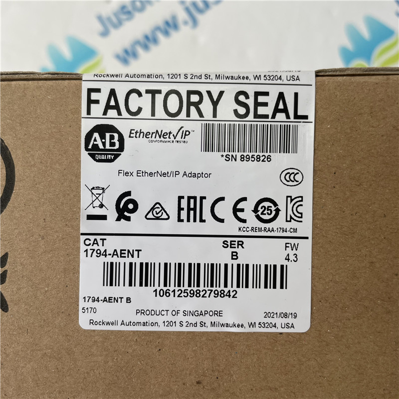 Allen Bradley PLC Ethernet module 1794-AENT