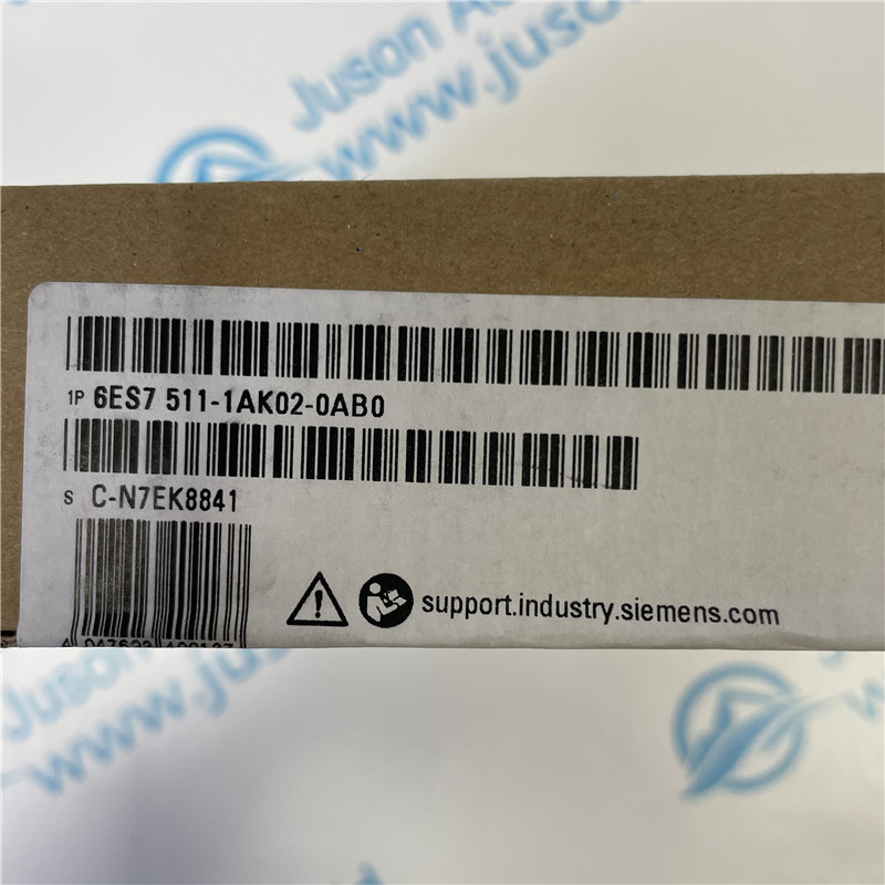 SIEMENS central processor module 6ES7511-1AK02-0AB0 SIMATIC S7-1500, CPU 1511-1 PN