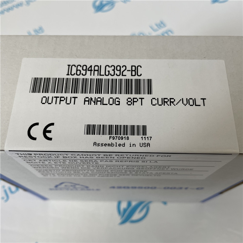 GE analog output module IC694ALG392