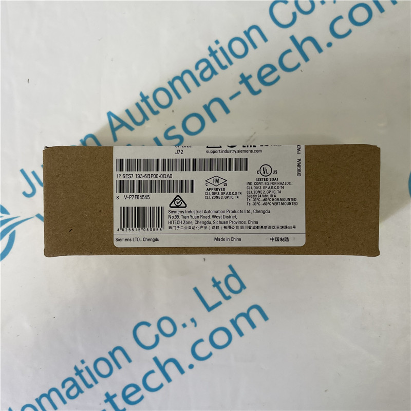 SIEMENS base 6ES7193-6BP00-0DA0 SIMATIC ET 200SP, BaseUnit BU15-P16+A0+2D, BU type A0, push-in terminals, without aux. terminals, new load group, WxH: 15x 117 mm