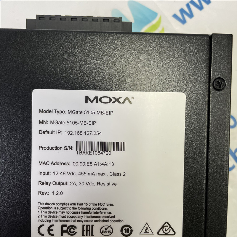 MOXA Gateway MGate5105-MB-EIP