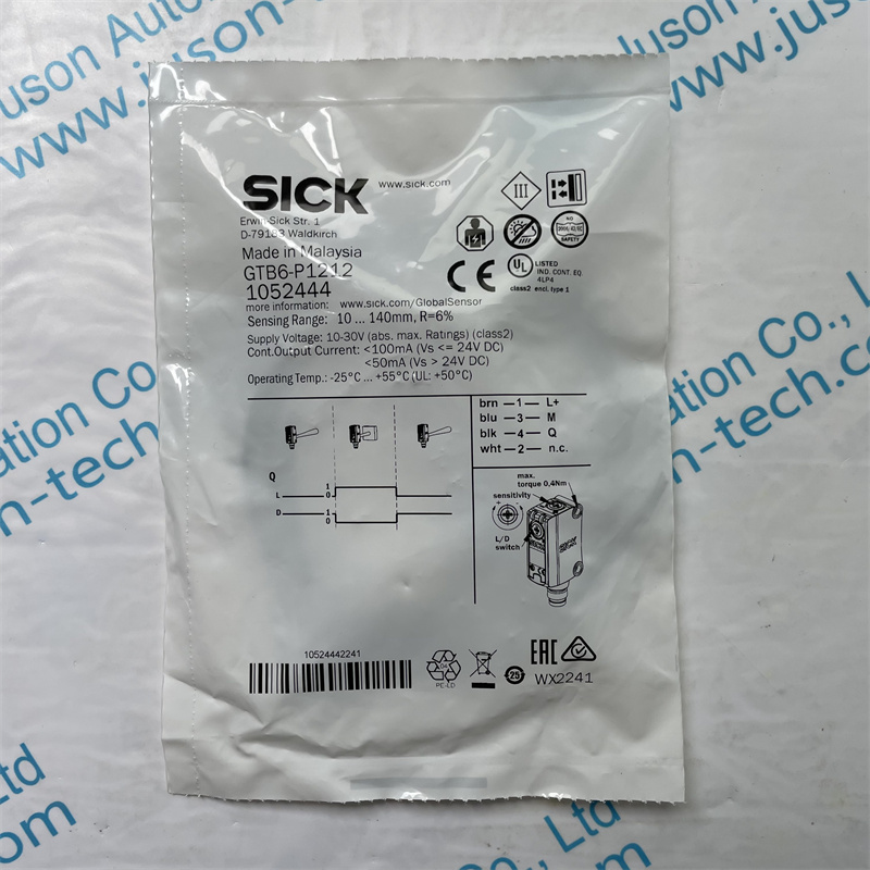 SICK Mini Photoelectric Sensor GTB6-P1211 1052440