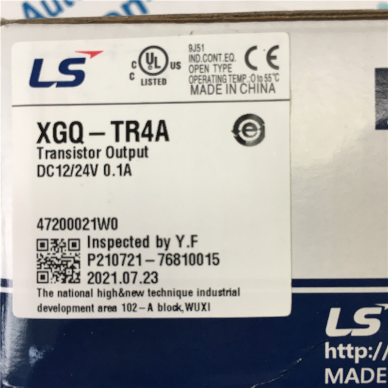 LS PLC output module XGQ-TR4A