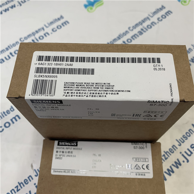 SIEMENS 6AG1322-1BH01-2AA0 SIPLUS S7-300 SM 322-20-pole -25...+70 °C With conformal coating based on 6ES7322-1BH01-0AA0 . Digital output Isolated 