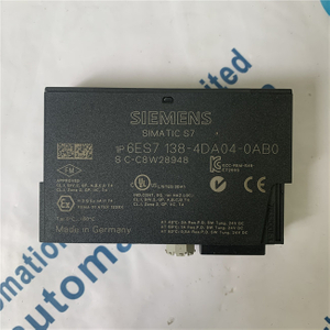SIEMENS 6ES7138-4DA04-0AB0 SIMATIC DP, Electronics module for ET 200S