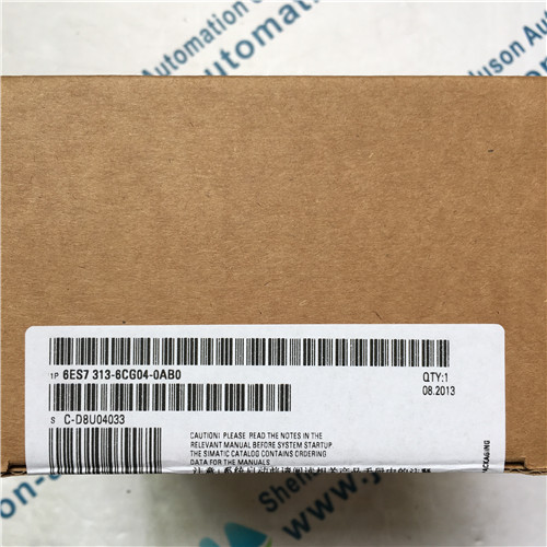 Siemens 6ES7 313-6CG04-0AB0 SIMATIC S7-300, CPU 313C-2 DP Compact CPU with MPI, 16 DI/16 DO, 3 high-speed counters (30 kHz), integrated DP interface