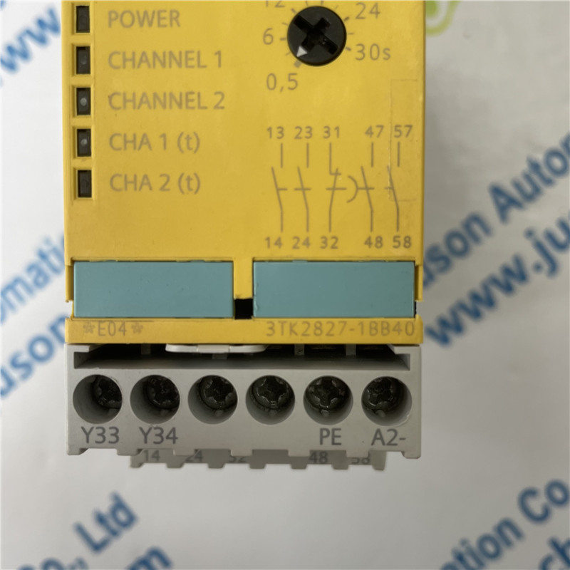 SIEMENS 3TK2827-1BB40 SIRIUS safety relay with relay enabling circuits (EC) 24 V DC