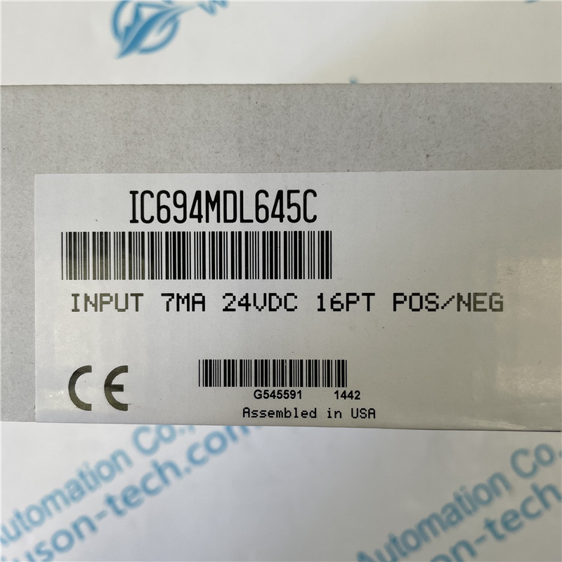 GE PLC input module IC694MDL645
